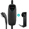 Lectron Portable Level 2 J1772 EV Charger + Charger Handle Dock and J-Hook | 240V | 40 Amp | NEMA 14-50