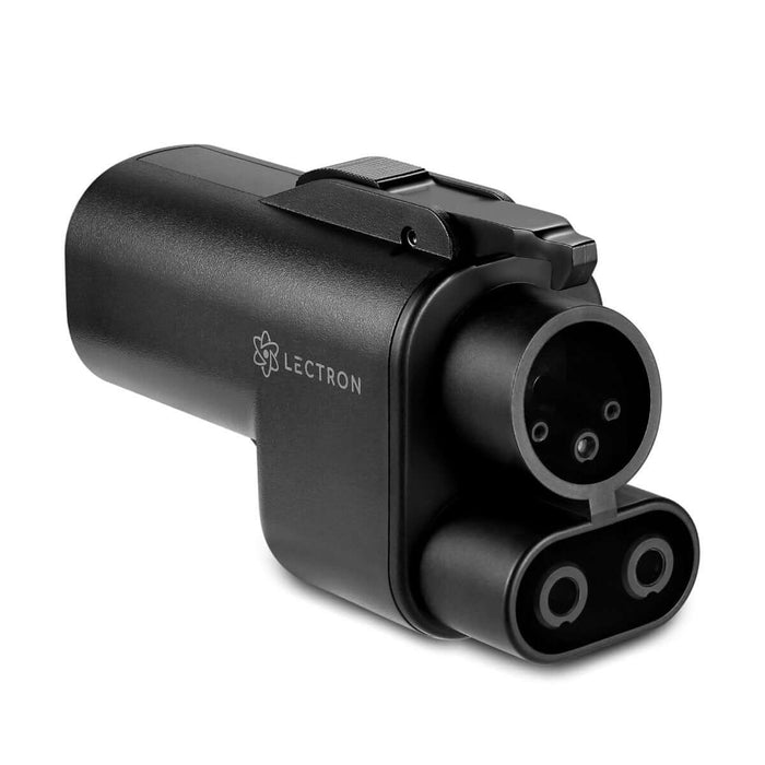 Lectron NACS to CCS Adapter with Interlock | Vortex Plus | 500A | 1,000V | UL 2252 Certified | Compatible with Tesla Superchargers