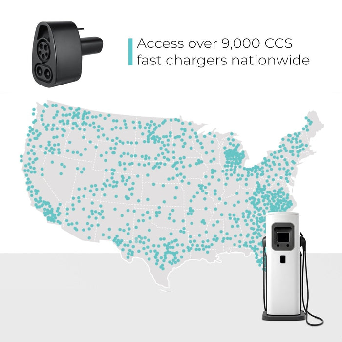 Lectron CCS to Tesla (NACS) EV Adapter | 500V | 500 Amp