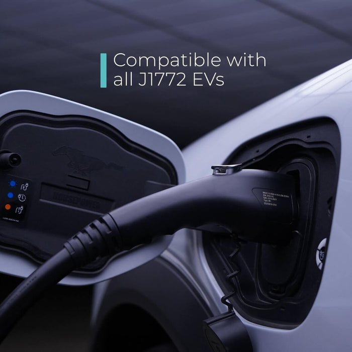 NEMA 14-30 Level 2 EV Charger, Electric Vehicle Portable Charger with NEMA 14-30 Level 2 EV Charger, Electric Vehicle Portable Charger with
