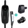 Lectron Portable Level 1 Tesla Charger + CCS to Tesla Adapter + J1772 to Tesla Adapter Bundle | 120V | 15 Amp | NEMA 5-15