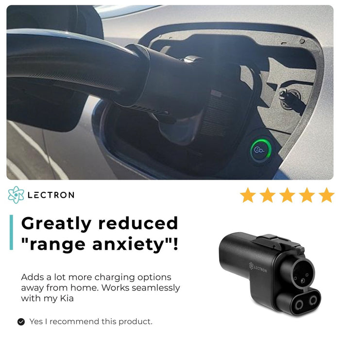 Lectron NACS to CCS Adapter with Interlock | Vortex Plus — Lectron EV