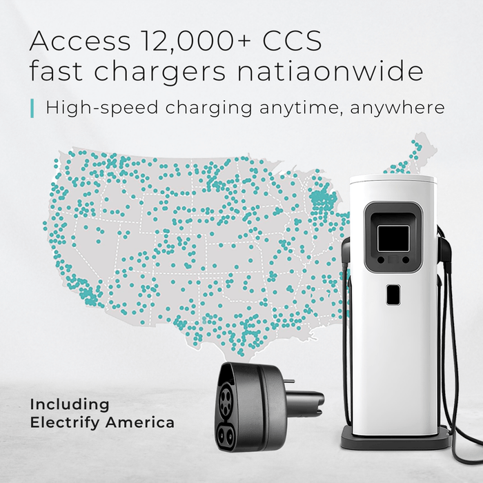 Lectron CCS to Tesla (NACS) EV Adapter | UL 2252 Certified | 1000V | 500 Amp