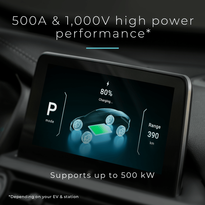 Lectron CCS to Tesla (NACS) EV Adapter | UL 2252 Certified | 1000V | 500 Amp