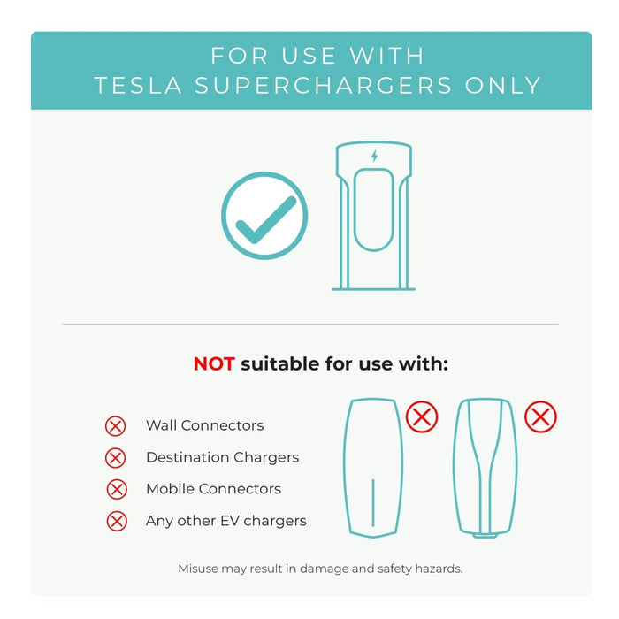 Lectron Tesla Supercharger (NACS) to CCS Adapter | Vortex Plug | 500A | 1000V