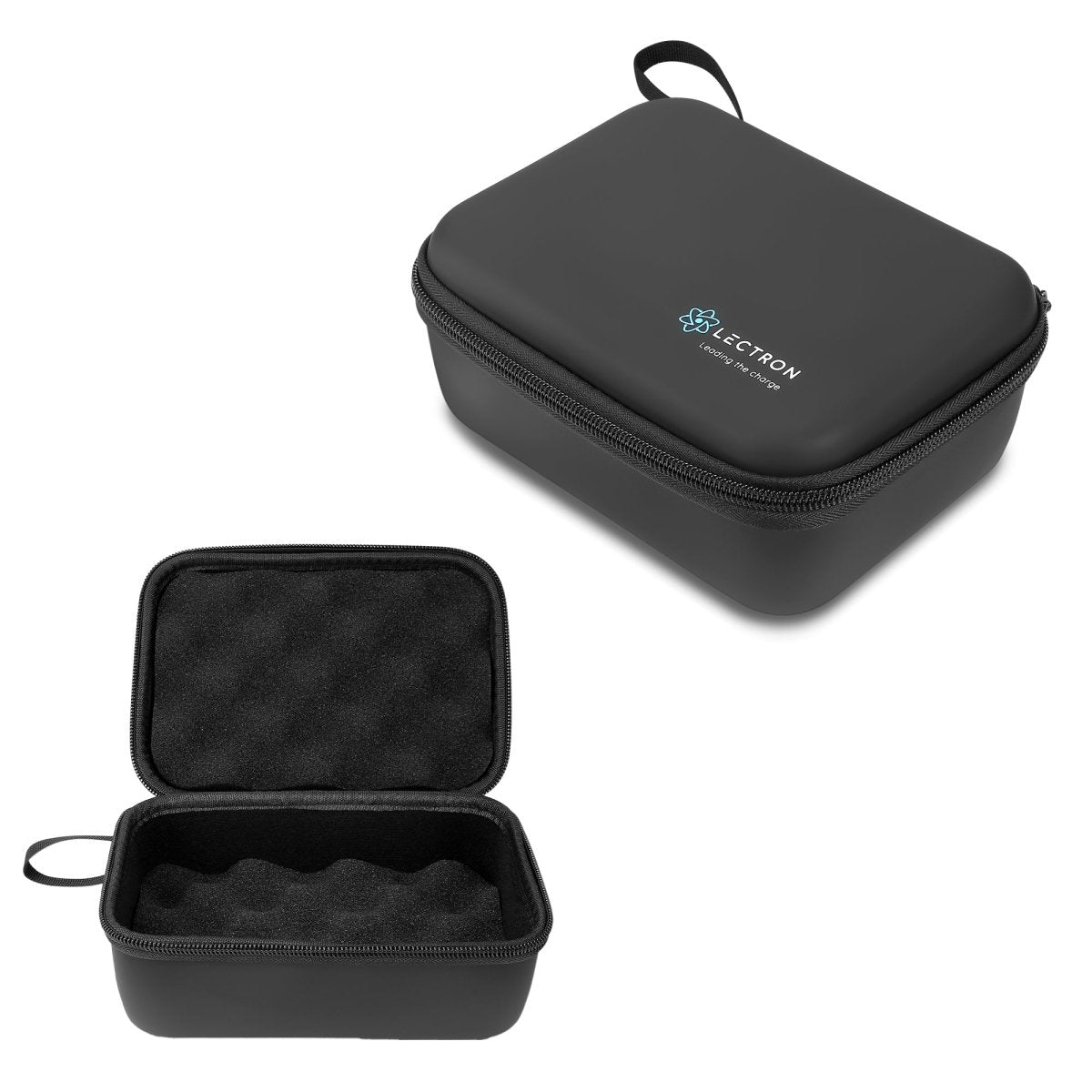 Lectron protective hard-shell case for an EV charging adapter