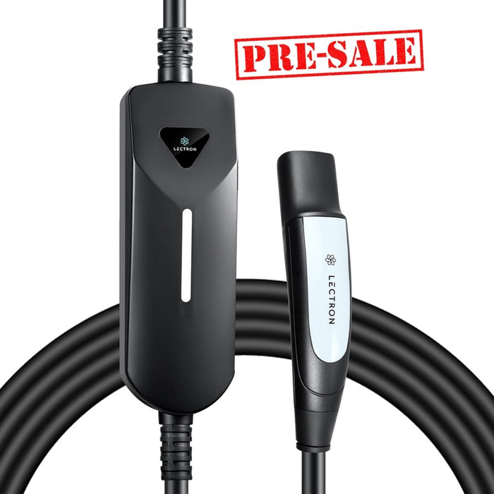 Lectron Portable Level 1 & 2 Tesla NACS  EV Charger | 110V & 240V | 12 & 40 Amp | NEMA 5-15 & 14-50