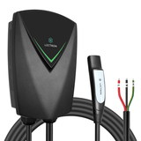 Lectron NEXUS Level 2 NACS Tesla EV Charging Station | 240V | 48 Amp | 23ft Cable & Wall Mount J-Hook & Plug Holder | Hardwire