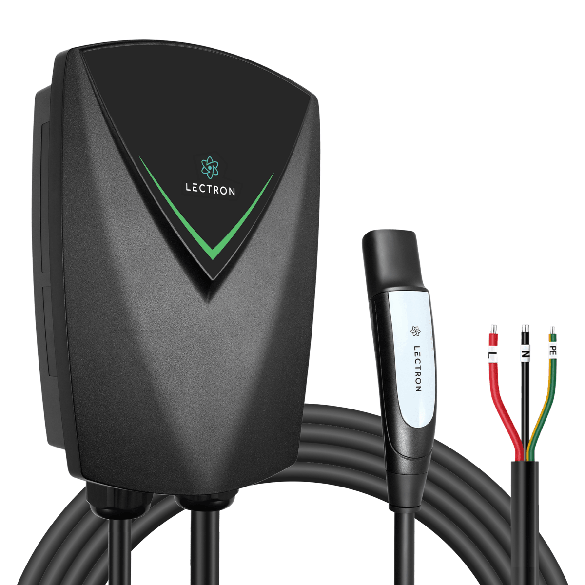Lectron NEXUS 48A Hardwired Level 2 EV Charger for Tesla NACS