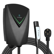 Lectron NEXUS Level 2 NACS Tesla EV Charging Station | 240V | 40 Amp | NEMA 14-50 | 23ft Cable & Wall Mount J-Hook & Plug Holder