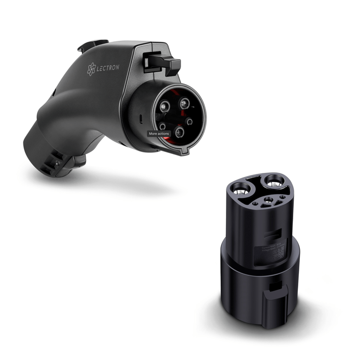 Lectron Tesla (NACS) to J1772 Adapter (80A / 250V) + J1772 to Tesla (NACS) Adapter (80A / 250V) Bundle