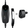 Lectron Portable Level 1 Tesla EV Charger + 300 Amp CCS to Tesla EV Charger Adapter Bundle | 110V | 15 Amp | NEMA 5-15