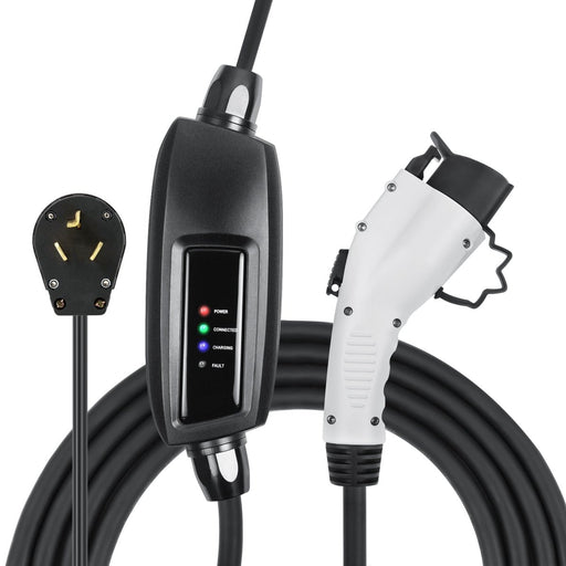 J1772 EV Charger Level 1 / Level 2 with 21 ft Extension Cord | Lectron Lectron EV