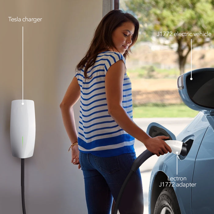 Tesla to J1772 Adapter home-charging l Lectron Lectron EV