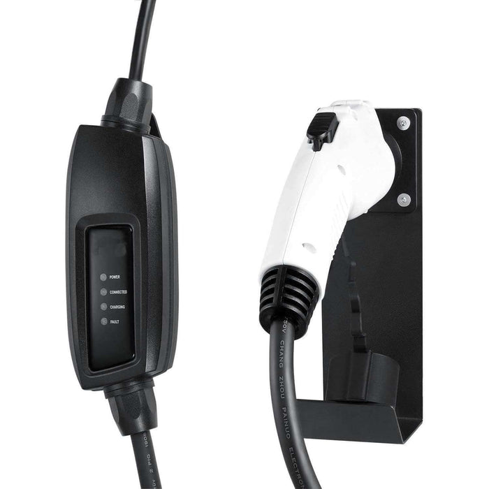 J1772 NEMA 14-50 Plug EV Charger & J-Hook Dock | Lectron 