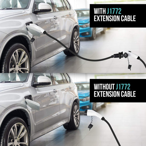 J1772 EV Charger Extension Cable 40ft | Lectron