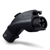 Lectron Tesla J1772 EV charger adapter, black, 48 A, USA compatible
