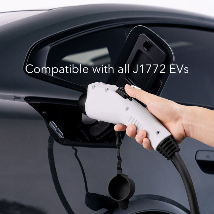 J1772 EV Charger Level 1 with 21 ft Extension Cord — Lectron EV