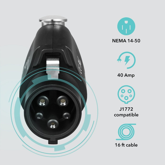 Portable Level 2 Electric Car Charger for J1772 EVs and Plug-in