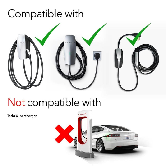 V-BOX 48A EV Charging Station & Tesla to J1772 Adapter | Lectron 